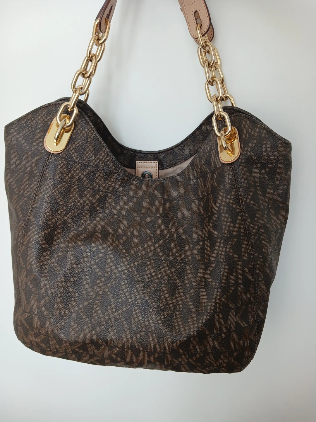 Michael Kors Brown Monogram Shoulder Bag - photo 2