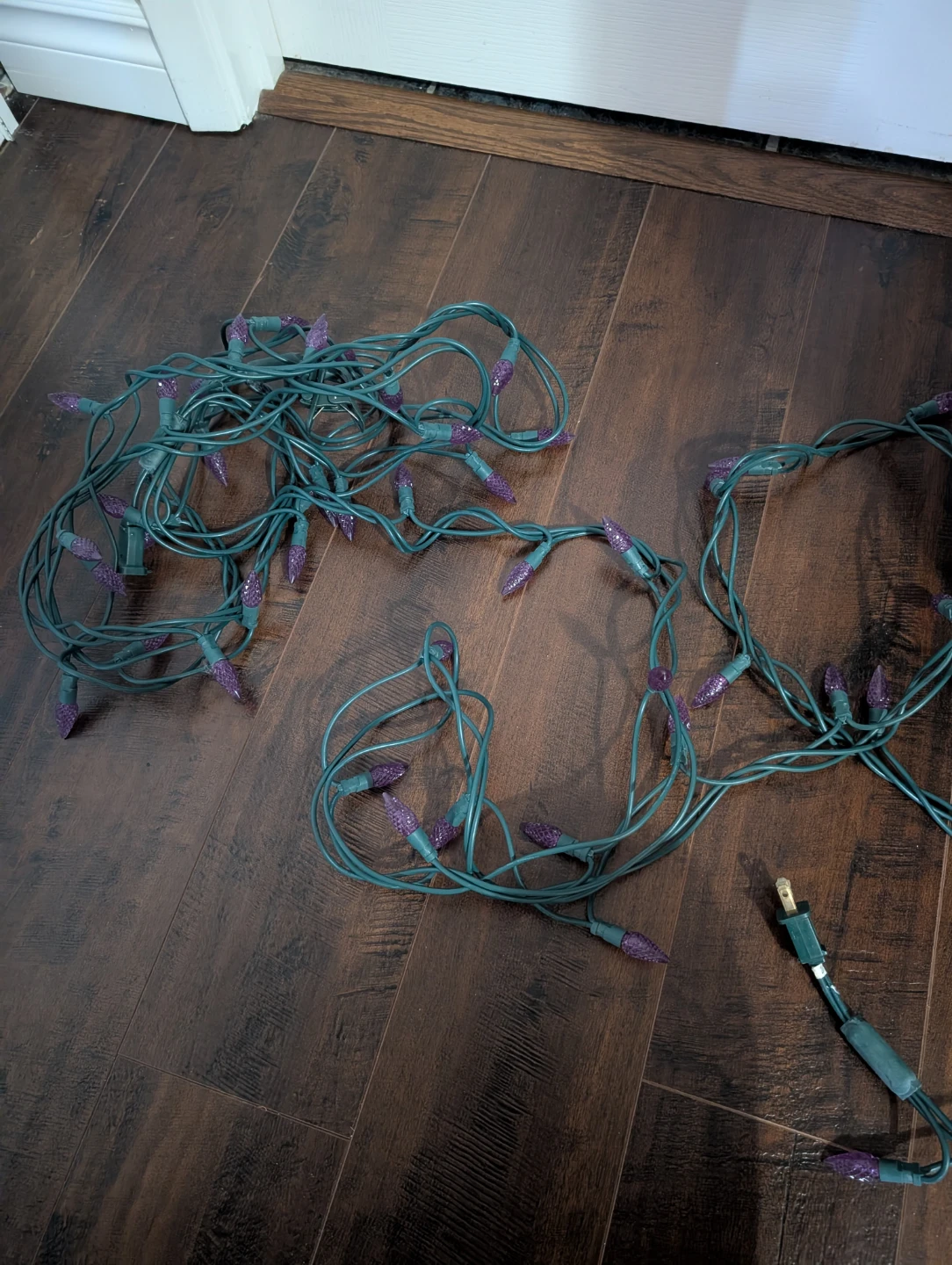 Purple String Lights - photo 2