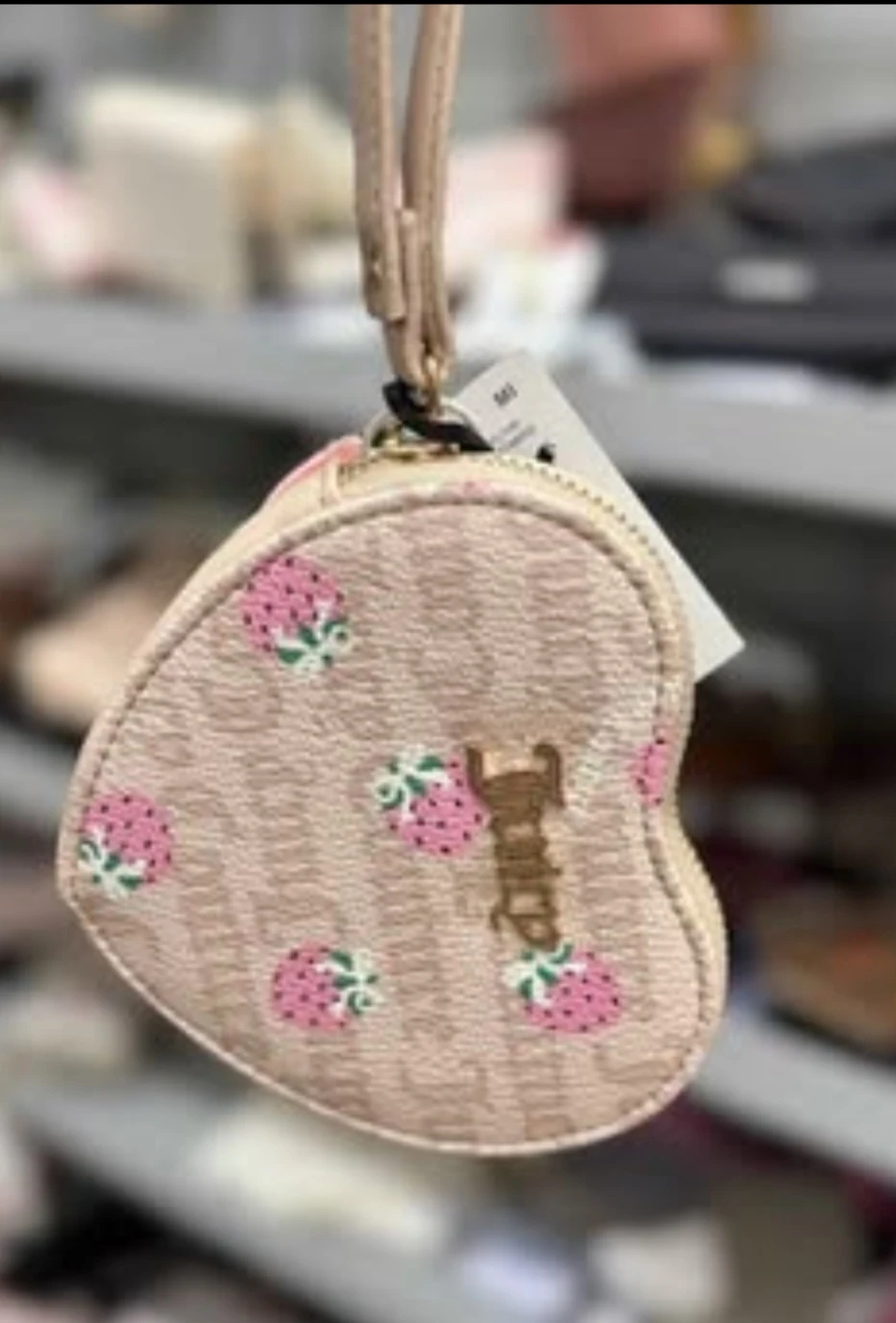 Juicy Couture Berry Sweet Coin Purse Wristlet
