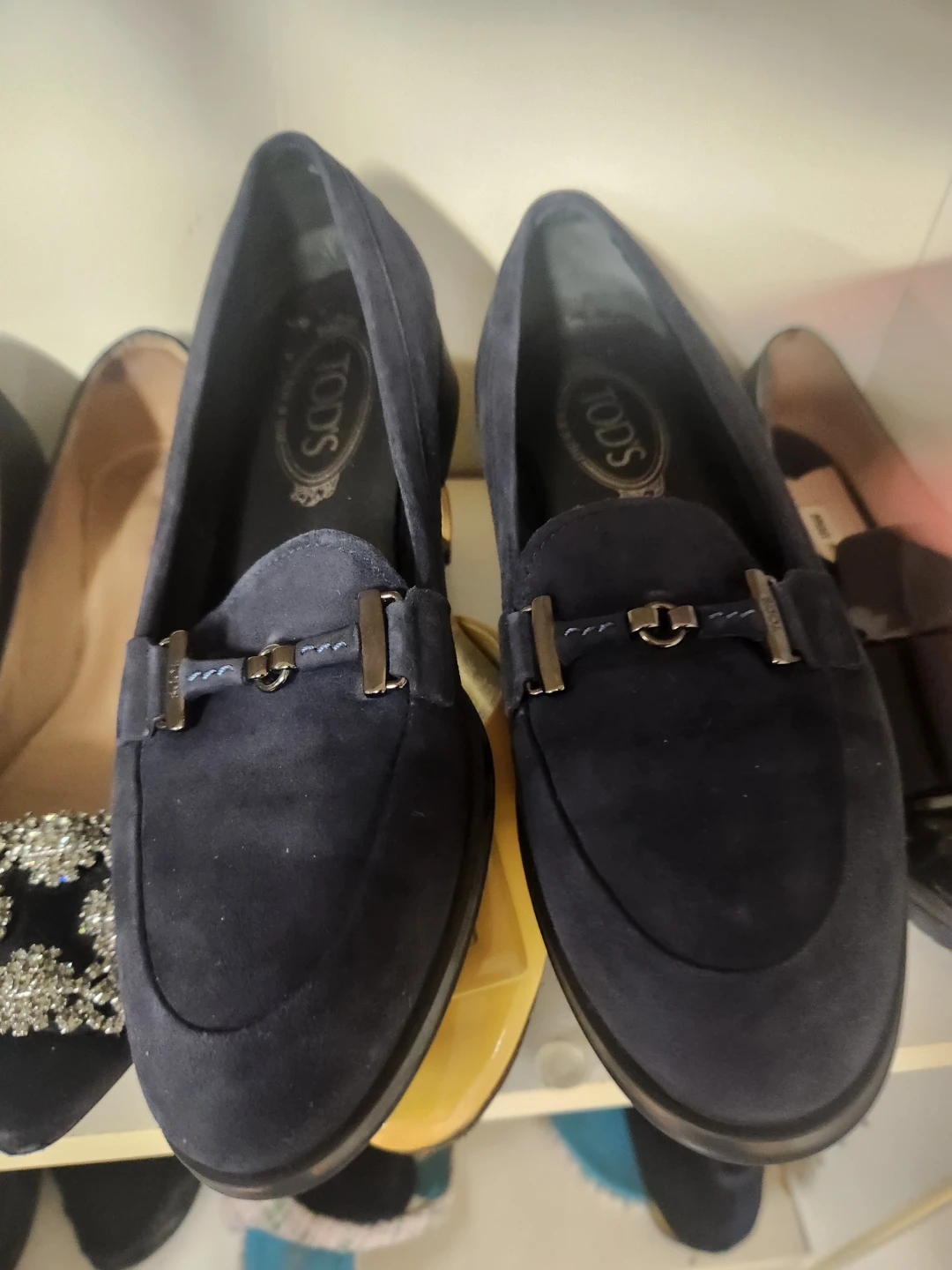 TOD'S Suede Loafers