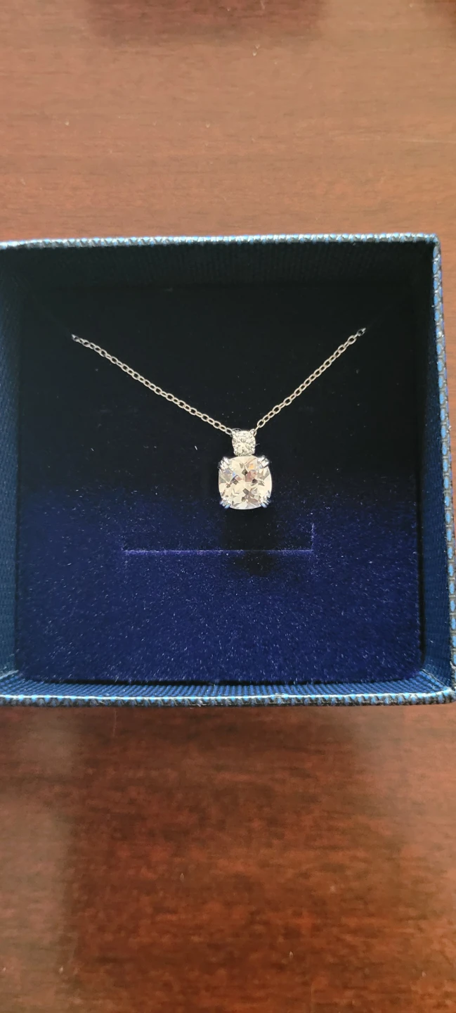 Vivante Silver Necklace with Pendant