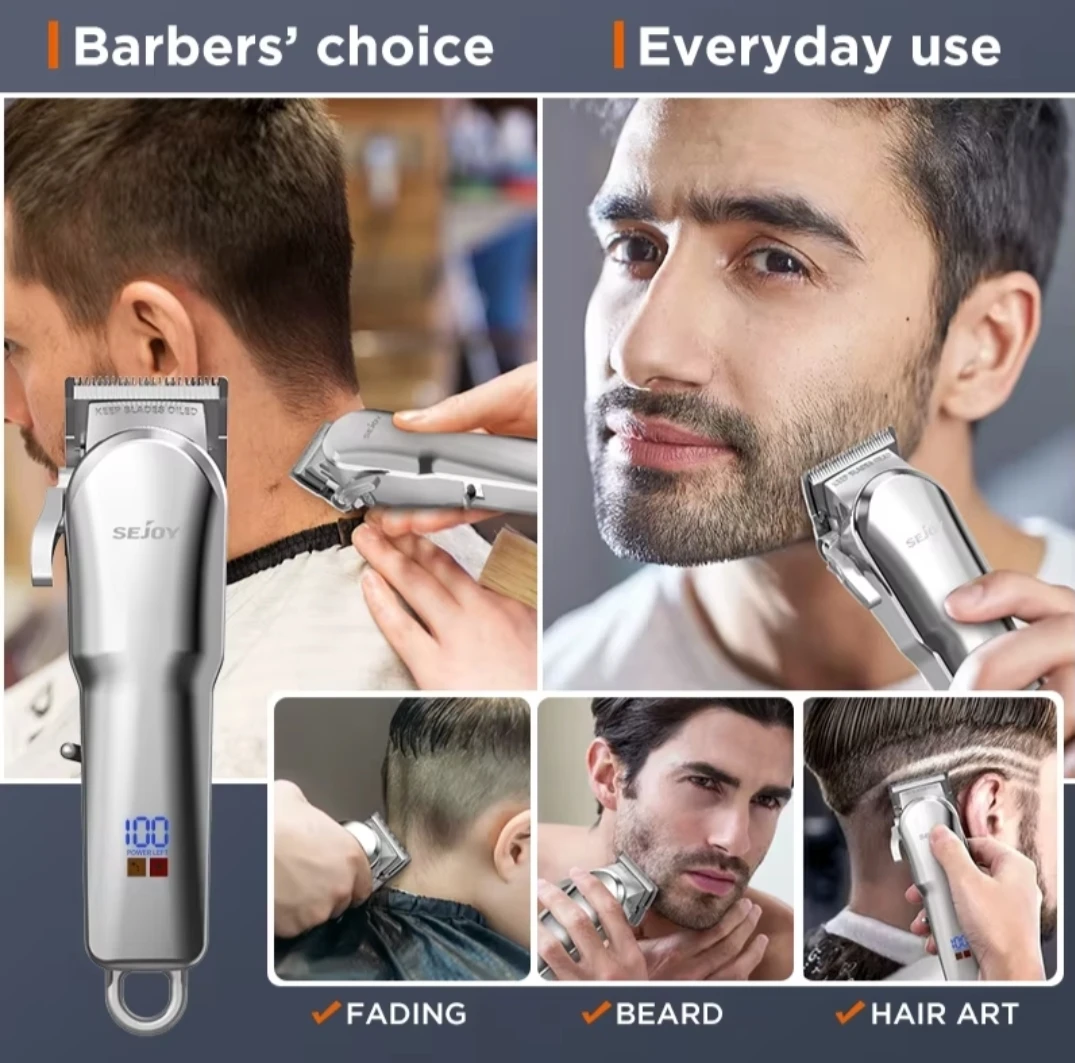 ❤️ Cordless Hair Clipper Set - 6500 RPM - photo 4