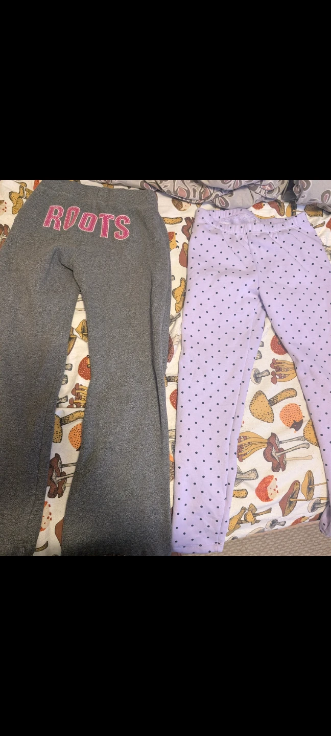Girls  Pants Puma, Roots & Joe Fresh $5 ea or all 6 for $25 - photo 2