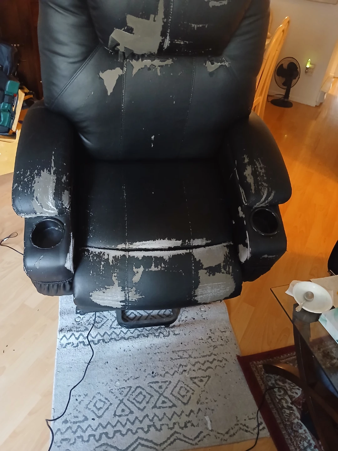 Black Power Lift Recliner Chair - photo 3