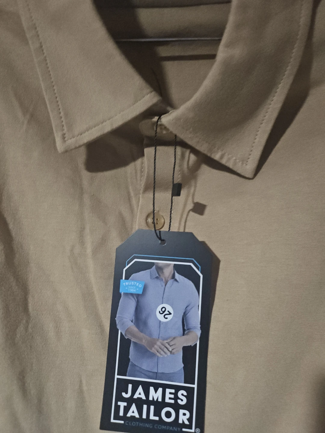 James Tailor Short Sleeve Button Up Shirt - XL - photo 2