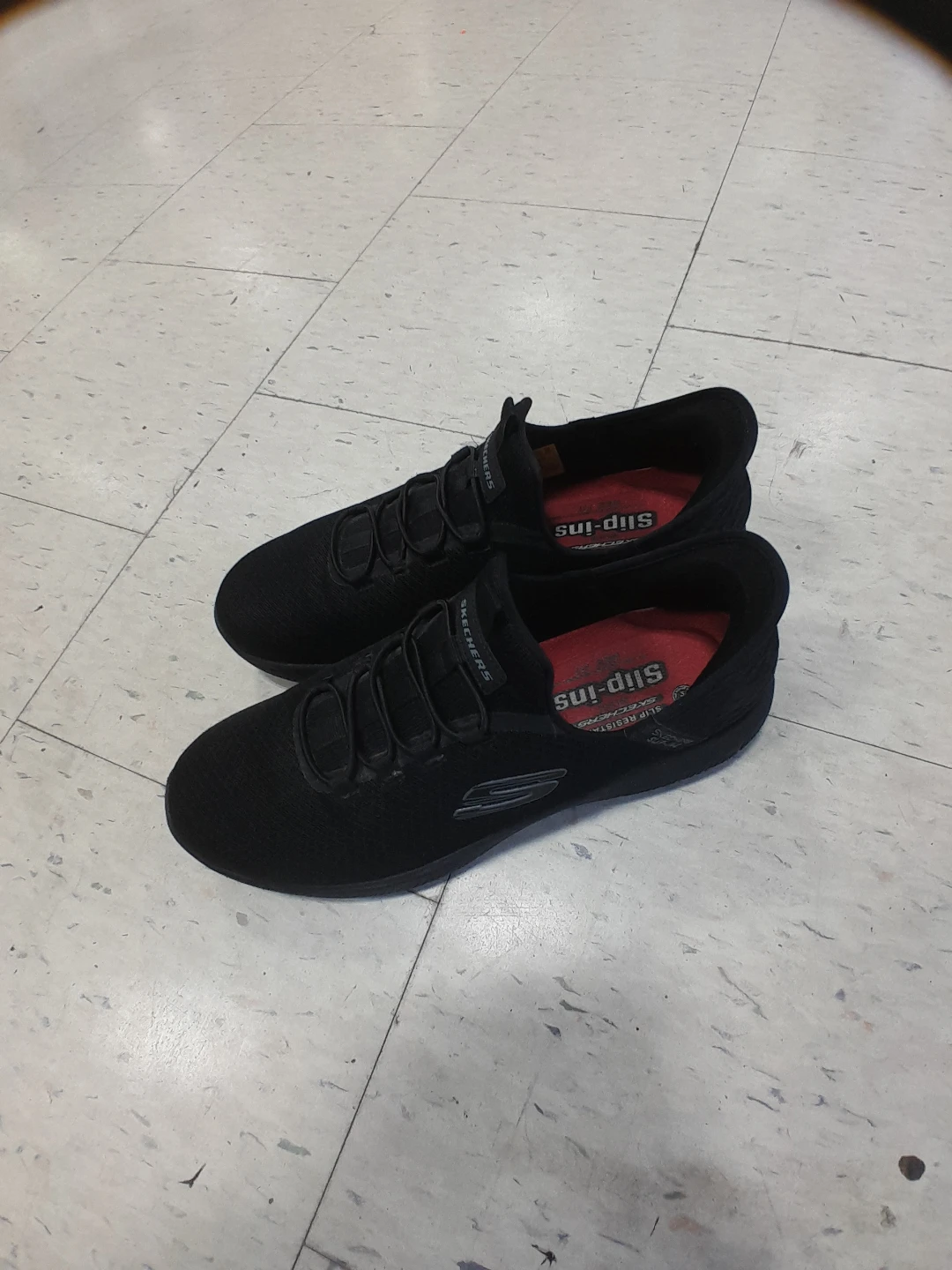 Skechers Slip-Ins Black Athletic Shoes Men's Size 10.5 - photo 2