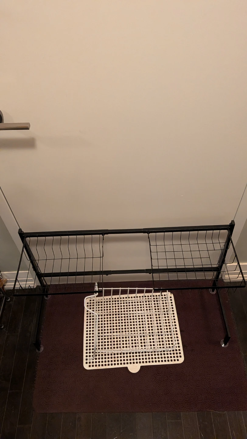 Wire Dish Rack and Tray and Base - photo 3