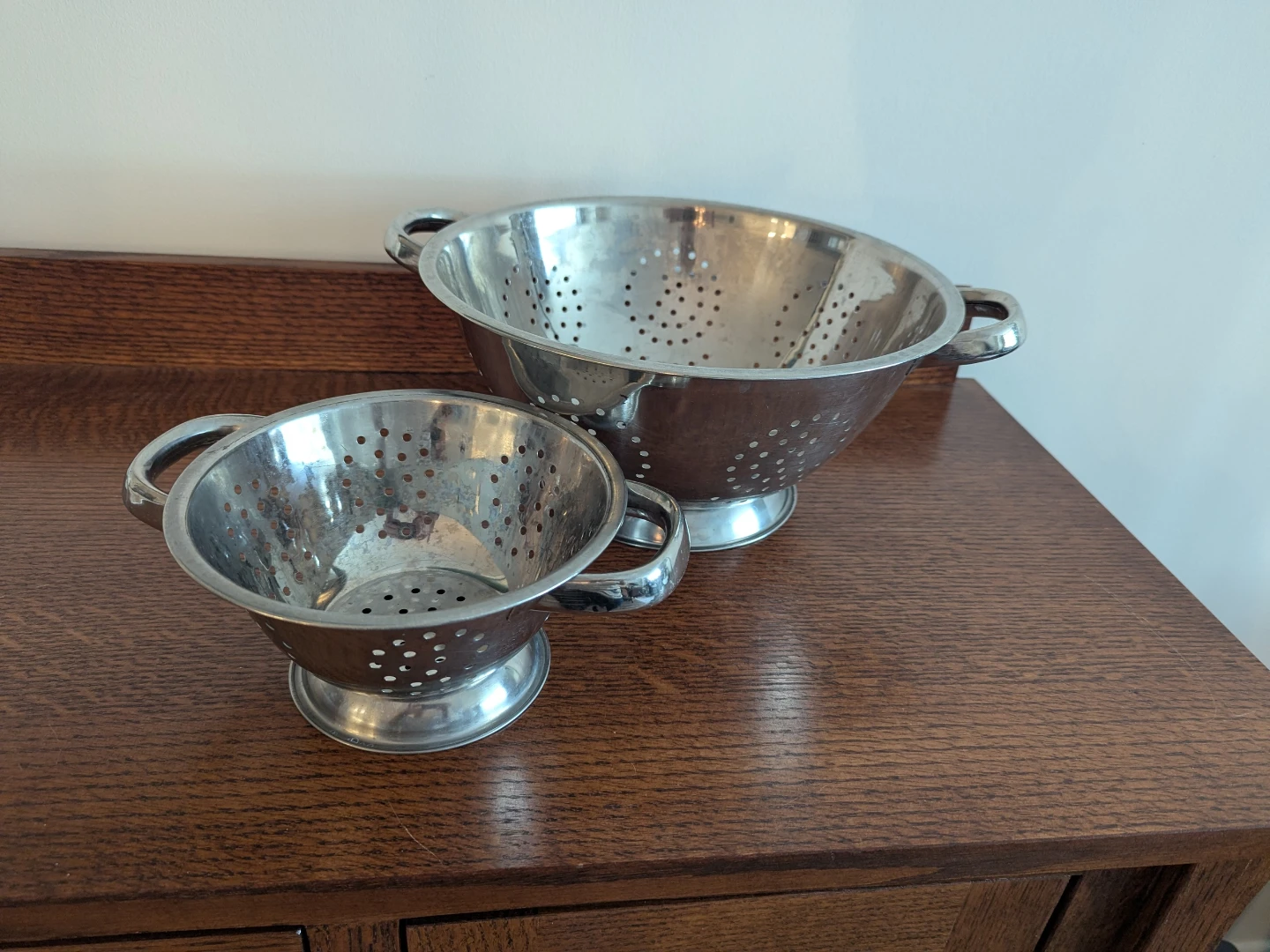 Stainless Steel Colander Set