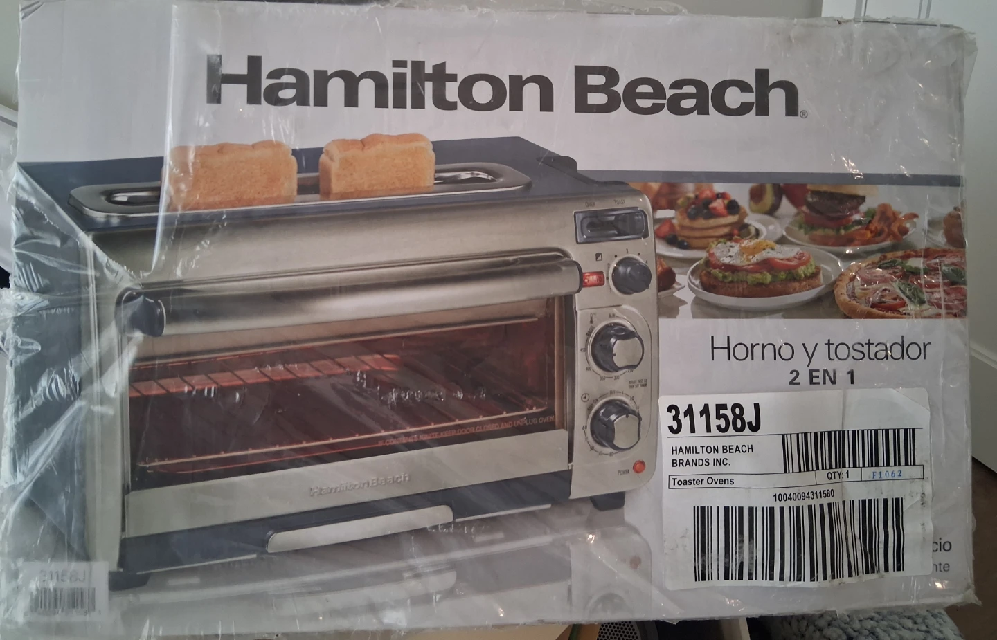 Hamilton Beach 2-in-1 Oven Toaster - photo 2