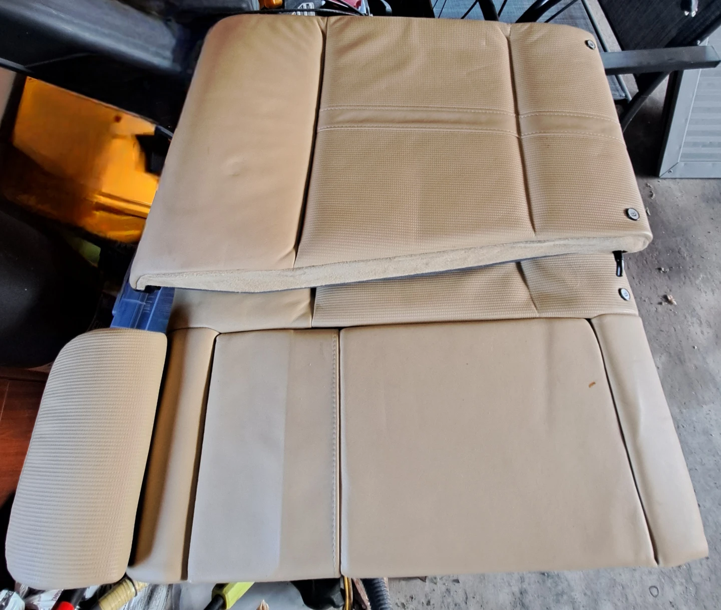BMW Tan Leather REAR Seat - photo 2