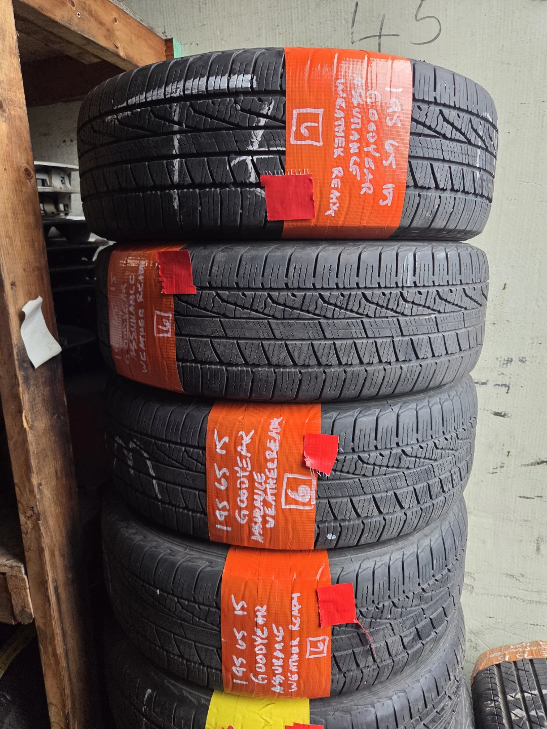 Goodyear Assurance WeatherReady Tires - Set of 4