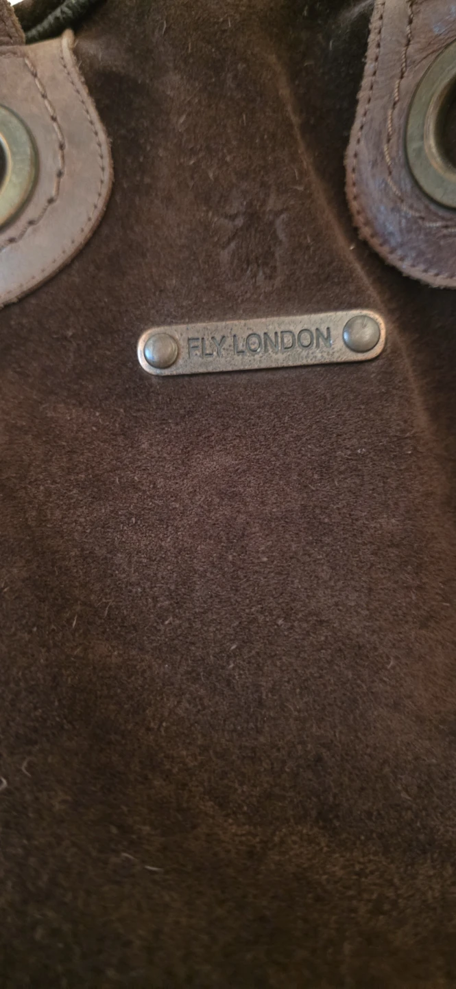 FLY LONDON Suede and Leather Satchel Bag - photo 2