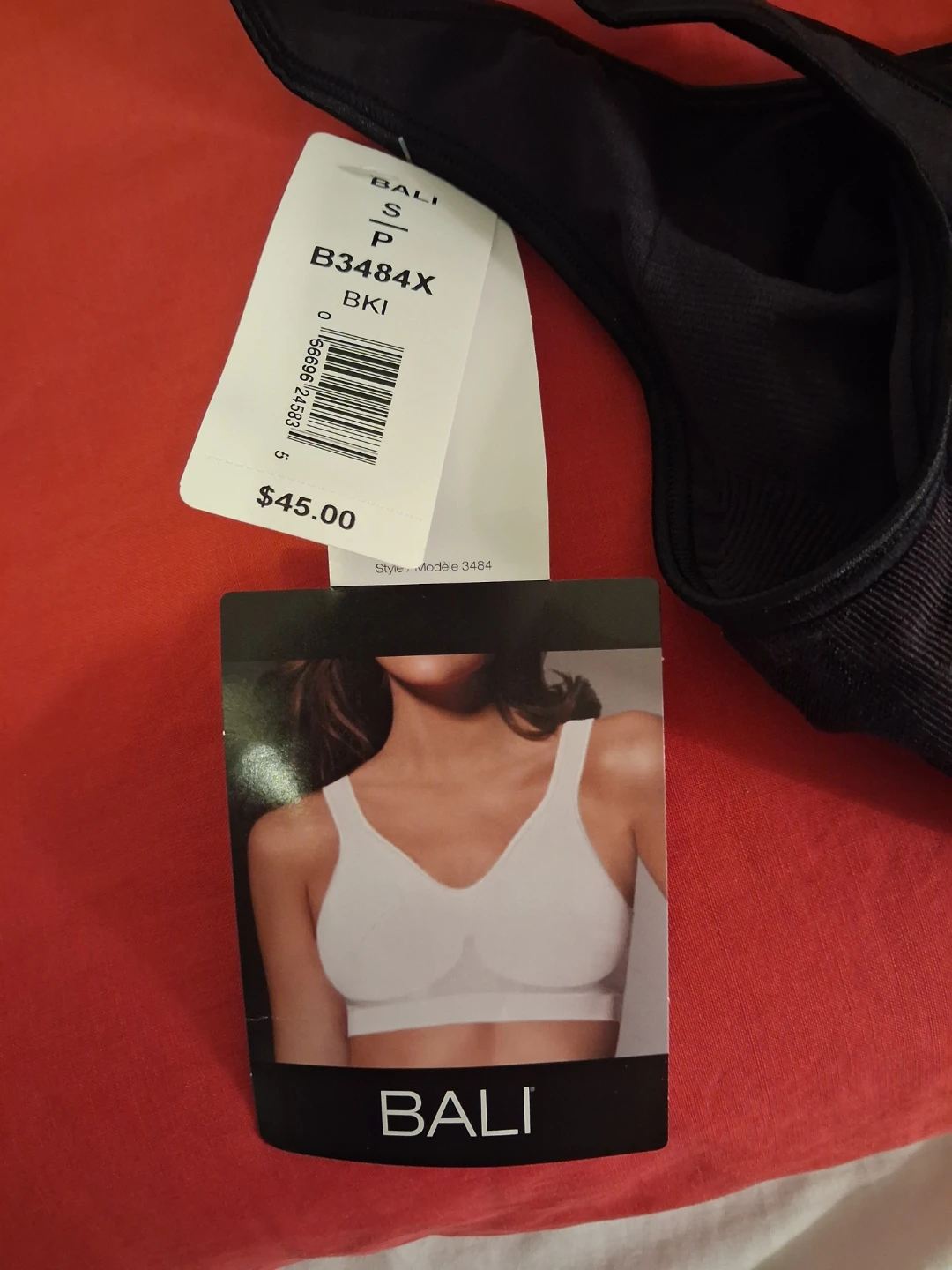 Bali Women's Black Comfort Revolution Wirefree Sports Bra - photo 3