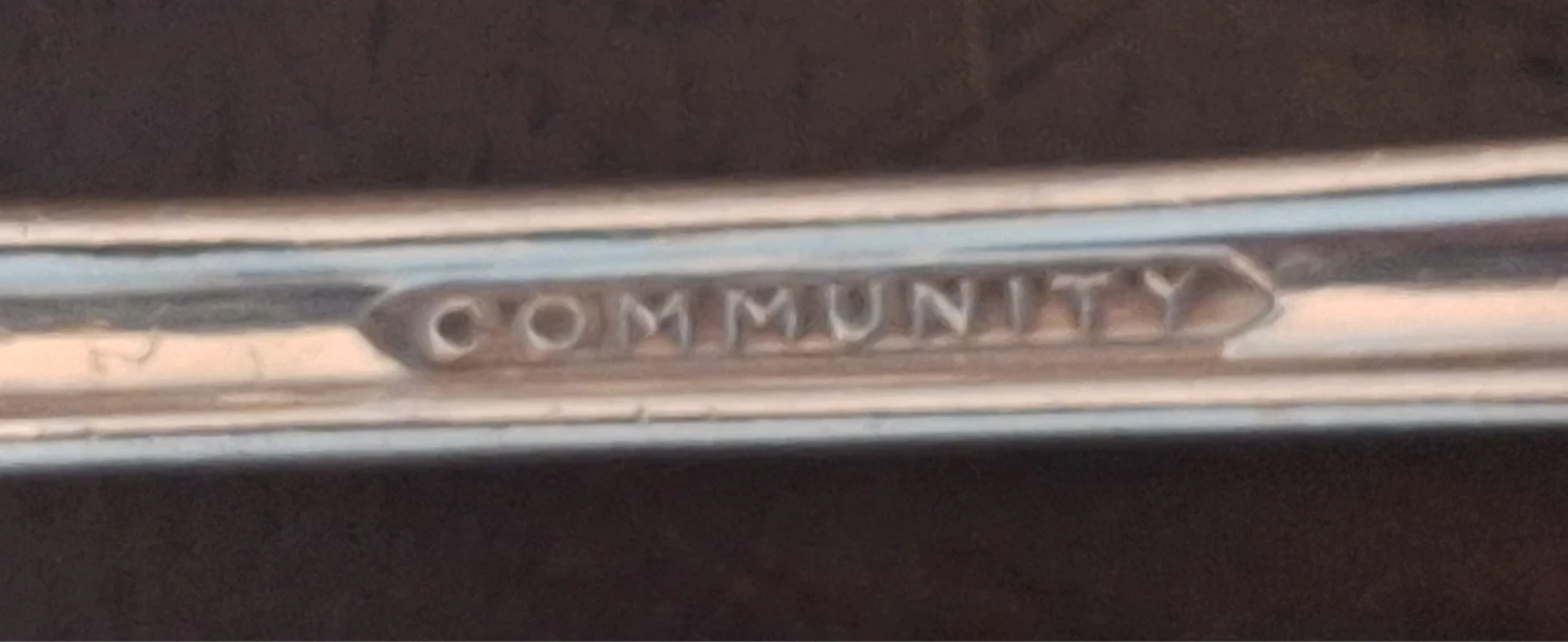 Vintage Silver-plated 1950 Oneida Evening Star Flatware - photo 4