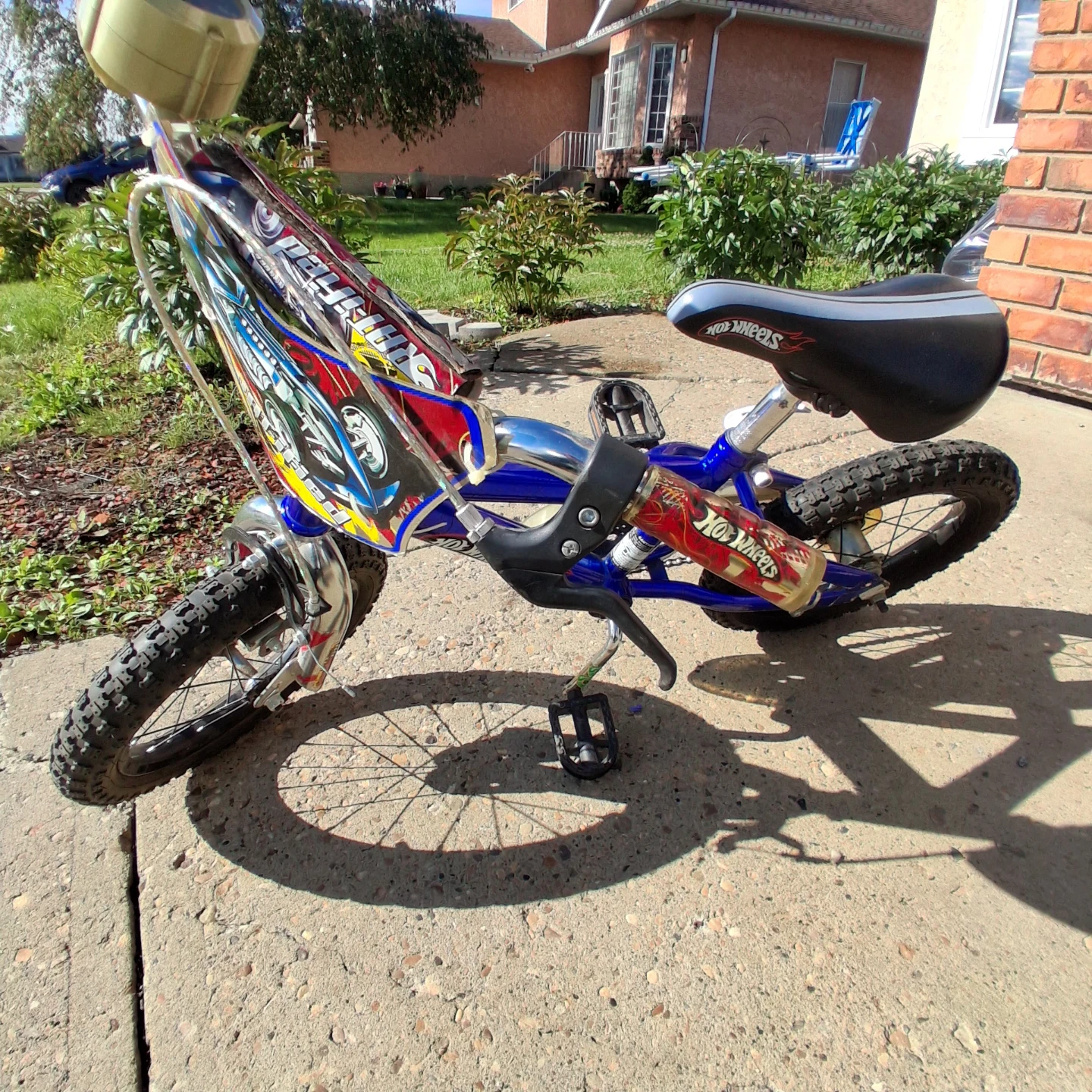 Hot Wheels Blue Kids Bicycle - photo 2