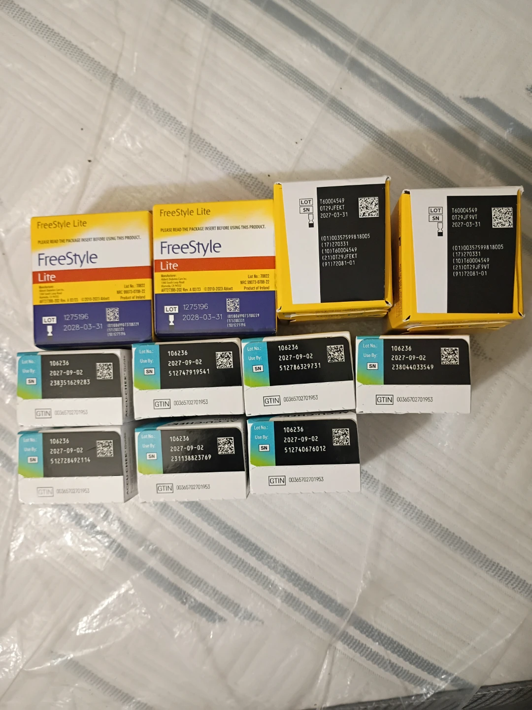 Abbott Freestyle Lite & Libre 3 Glucose Test Strips and Sensors - photo 2