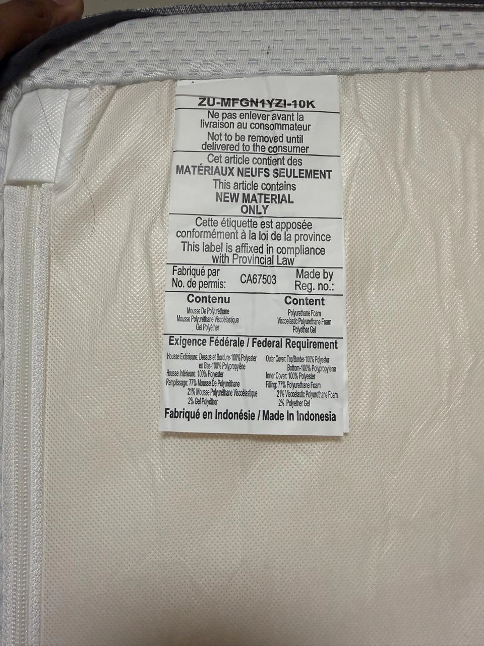 Brand new king size mattress with 10 years warranty - photo 3