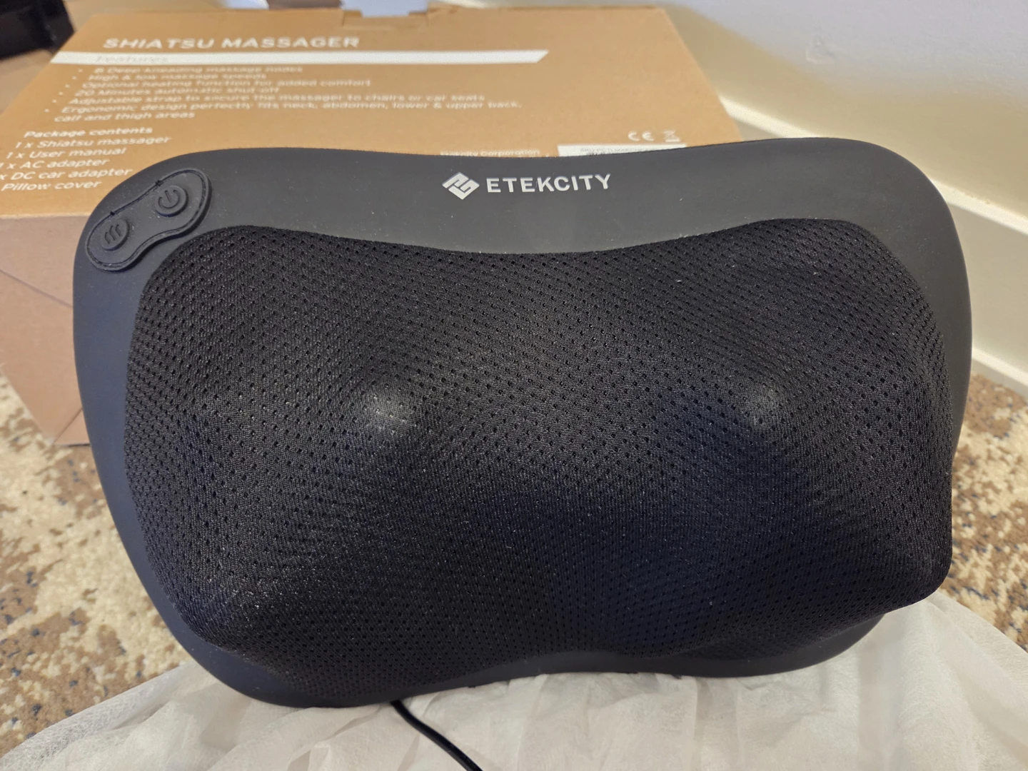 Etekcity Shiatsu Massager with Heat