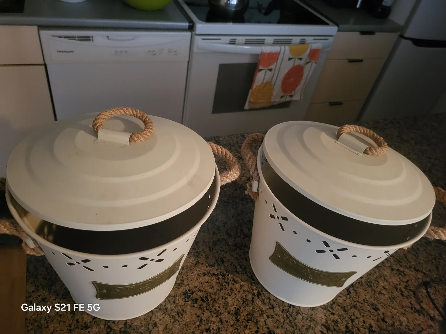 Vintage Style Potato & Onion Storage Bins (Set of 2) - photo 3
