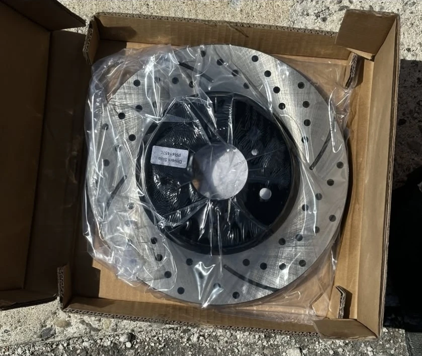 Drilled and Slotted Brake Rotor PR41457L