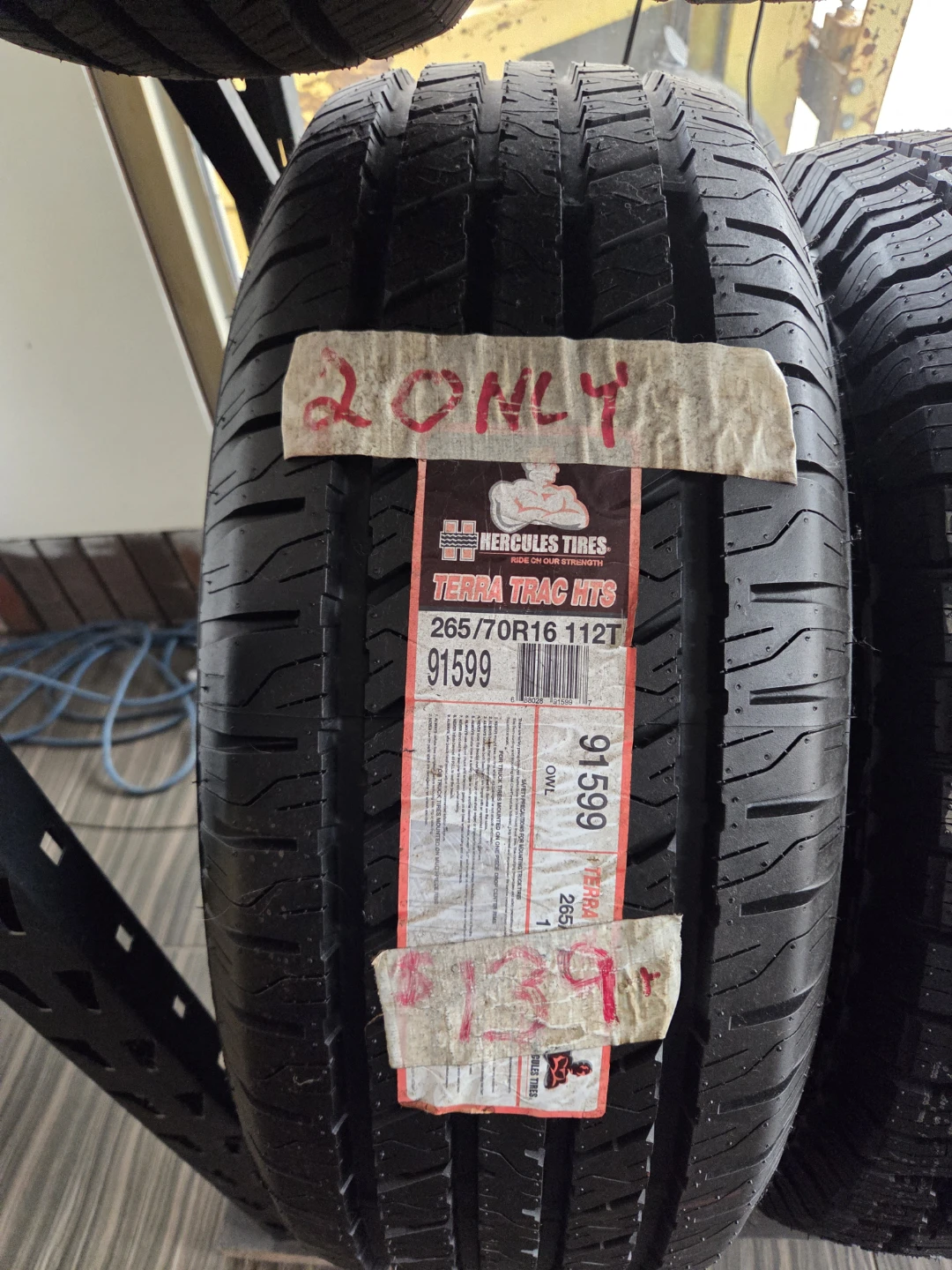 Hercules Tires Terra Trac HTS 265/70R16 112T