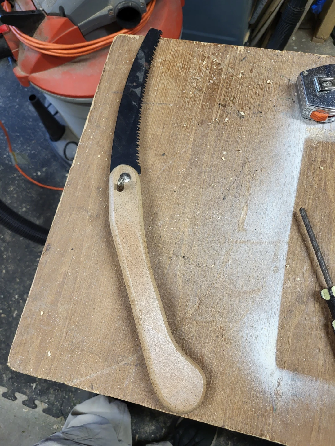 Folding Saw with Wooden Handle - photo 4