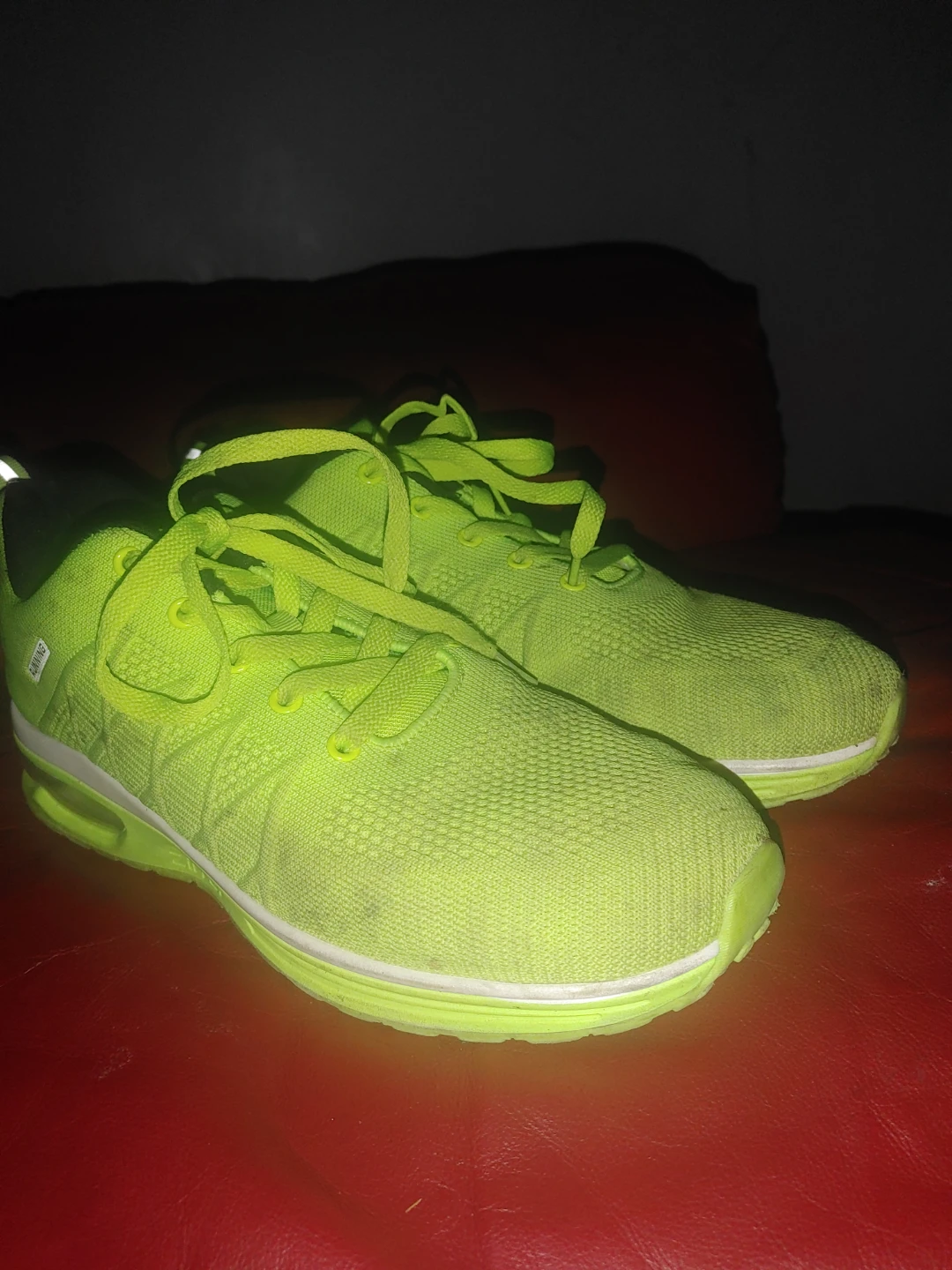 Bright Green Running Shoes - photo 2