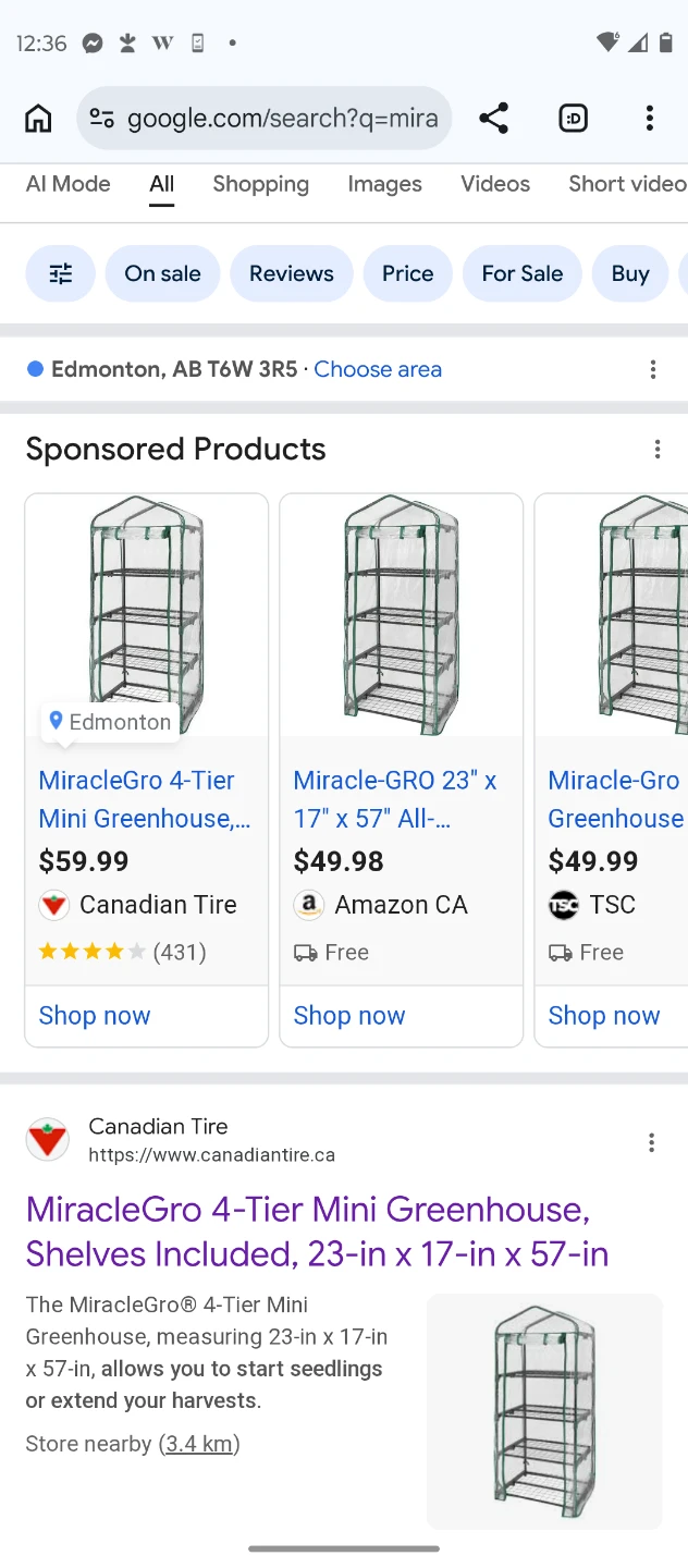 Miracle-Gro 4-Tier Mini Greenhouse - photo 2