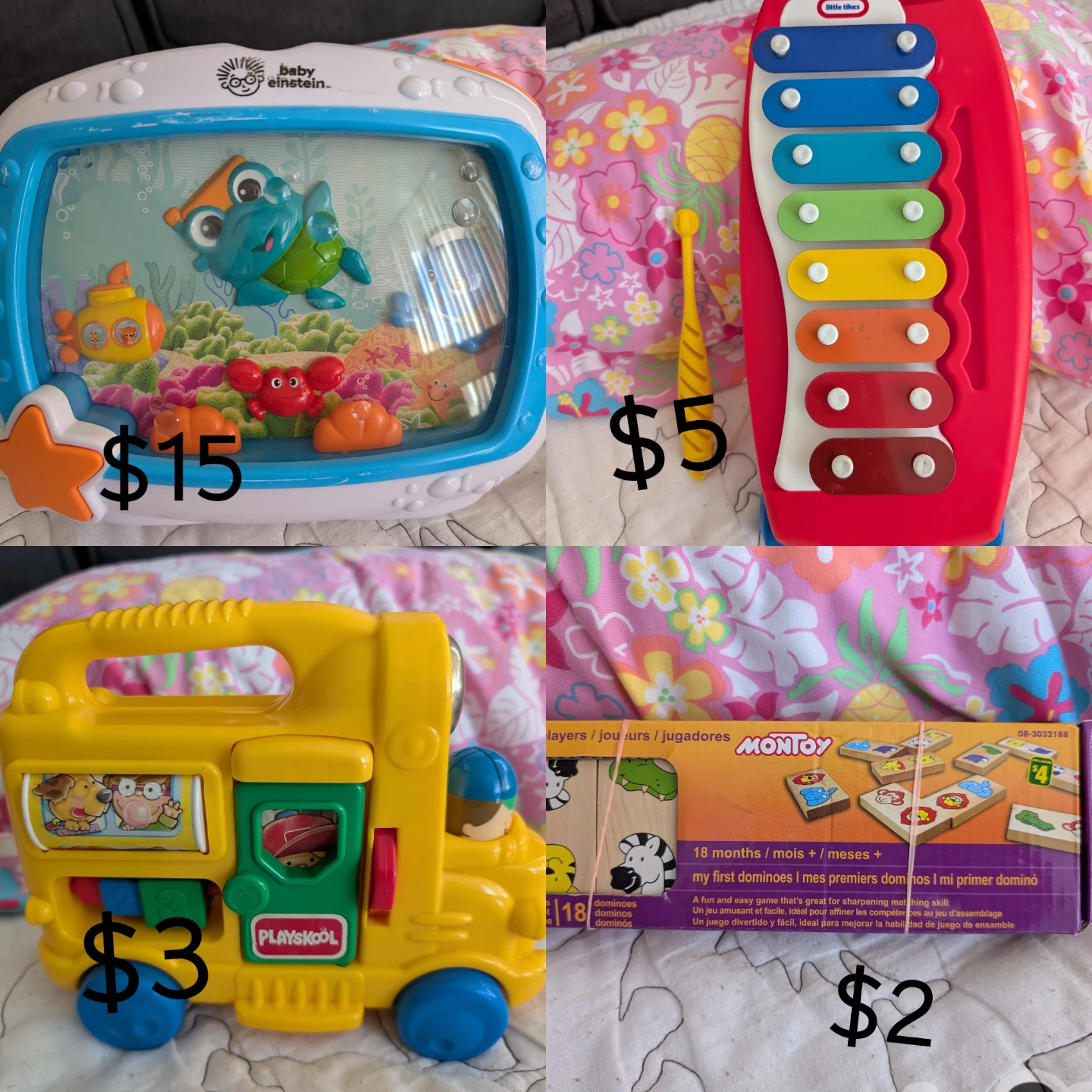 Baby Toys (prices in the photos)