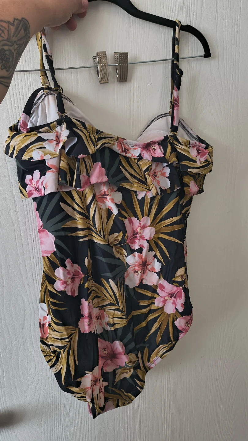 Kona Sol floral one piece
