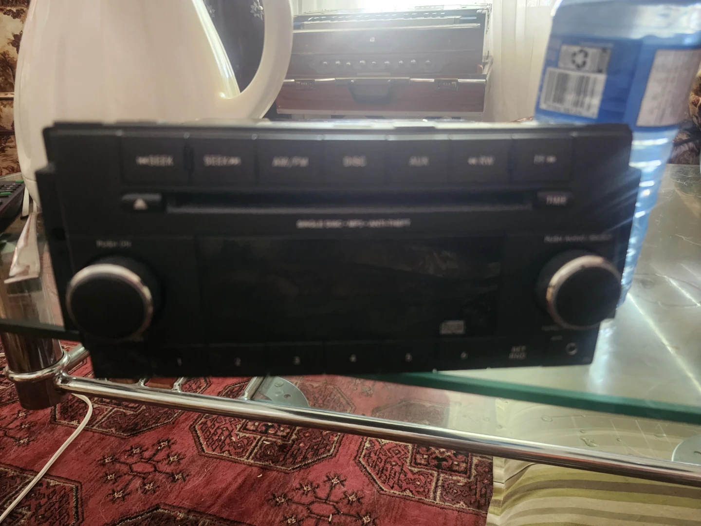 Single DIN Car Stereo Receiver