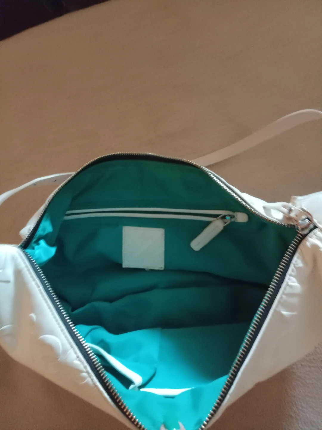 Desigual White Embossed Shoulder Bag - photo 3