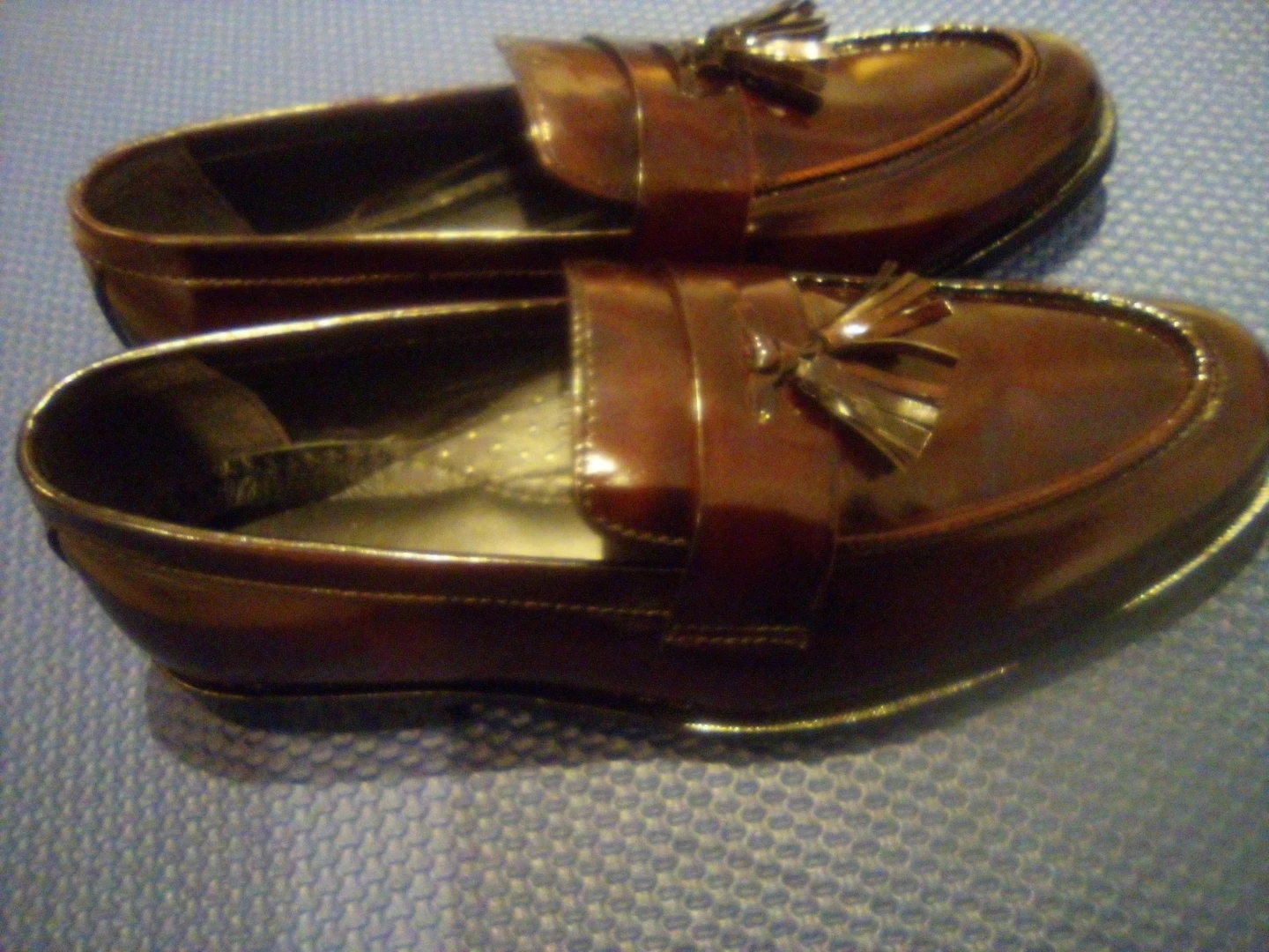BRAND NEW HAND CRAFTED Brown Tassel Loafers - photo 2