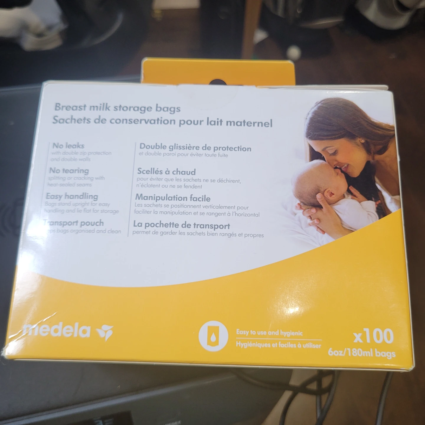 Sealed Box - Medela Storage Bags - 100 count, 6oz/180ml - photo 2