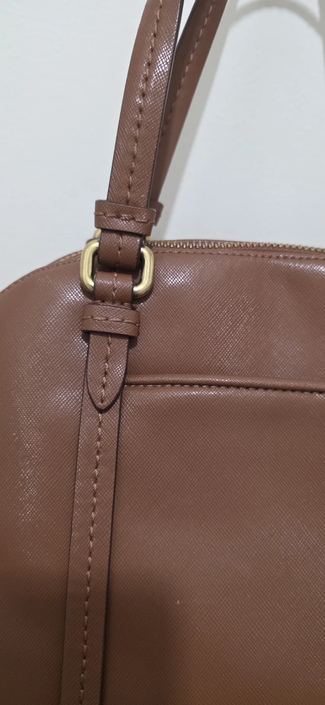 Coach Brown Leather Dome Satchel Bag - photo 5