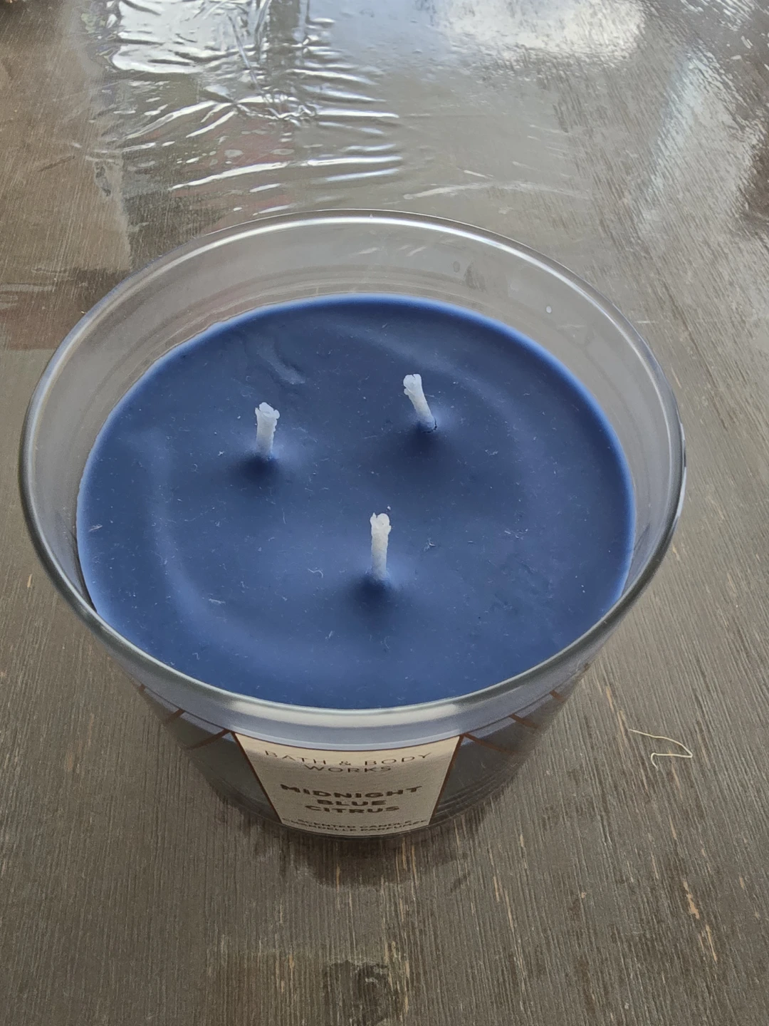 Bath & Body Works Midnight Blue Citrus 3-Wick Candle - photo 2