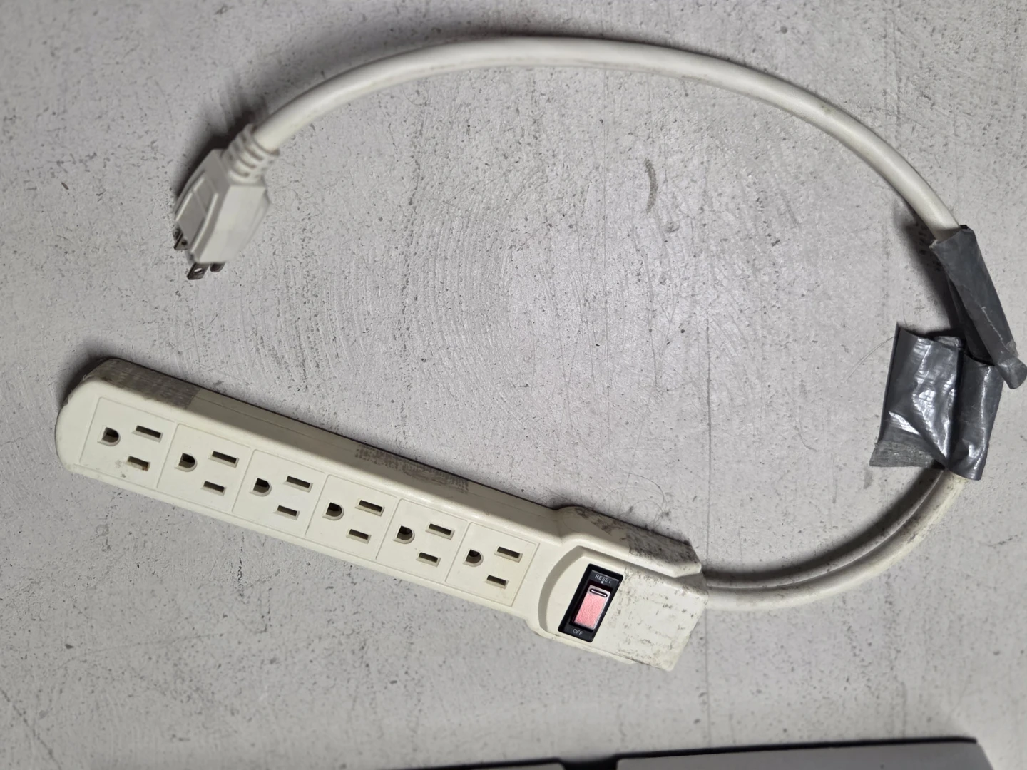 6-Outlet Power Strip with Surge Protector