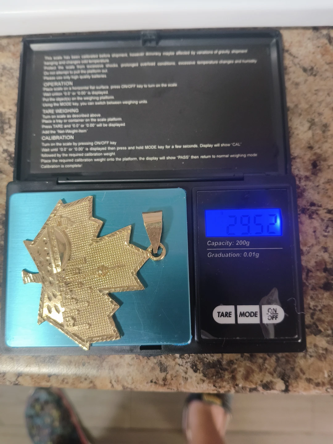 10k CUBAN chain with JUMBO Toronto Pendant