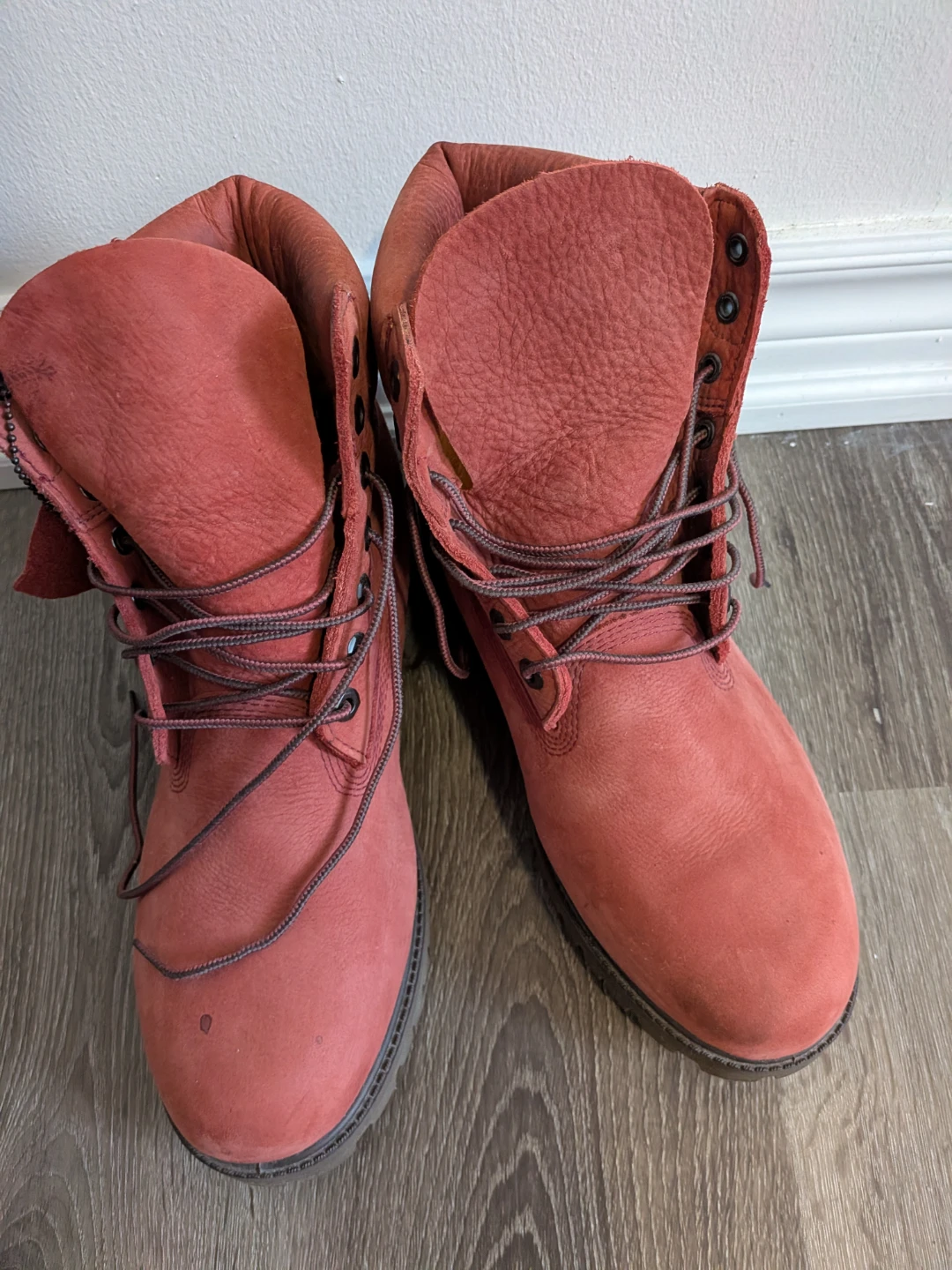 Timberland Boots - Red Suede - photo 2