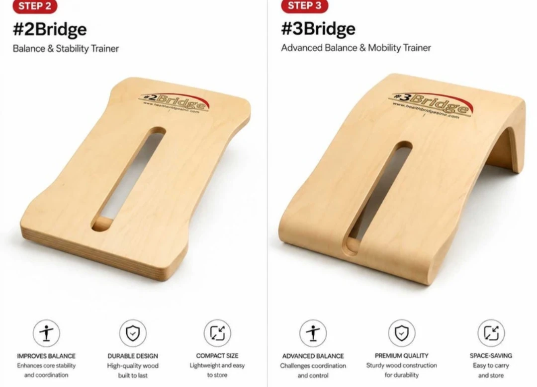 Health Bridges Step 2 & 3 Balance & Stability Trainers