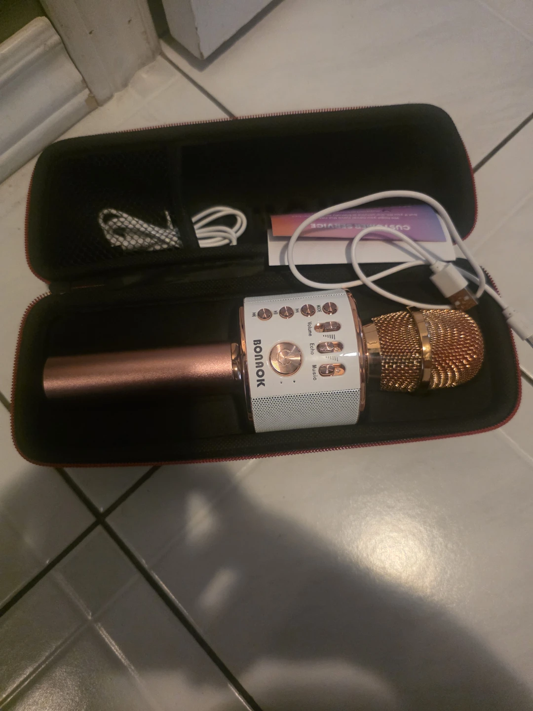 BONAOK Portable Karaoke Microphone