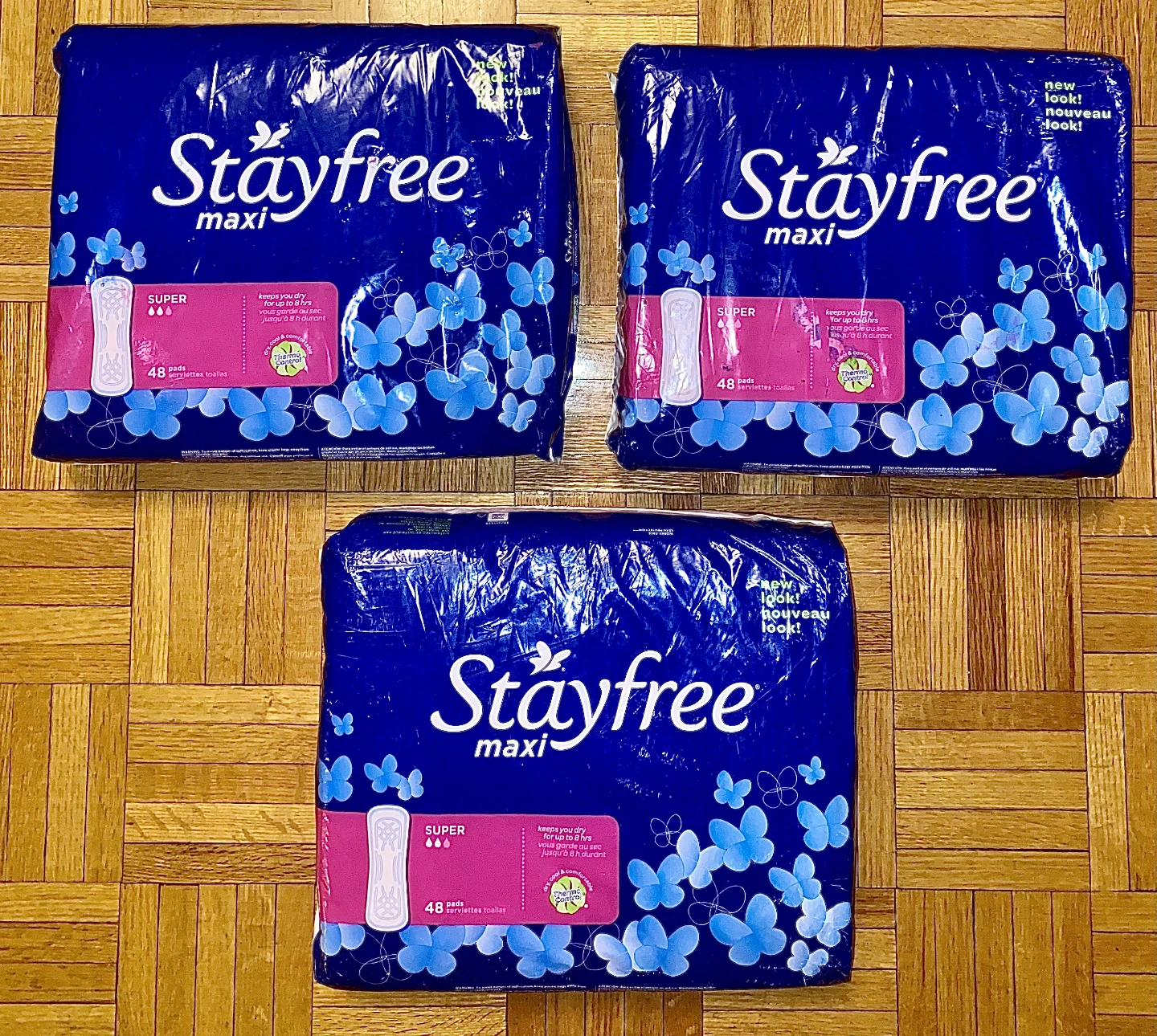 HUGE Pad Lot - 23 Packs (Stayfree, Prevail, Joni, Kotex, Always) - photo 2