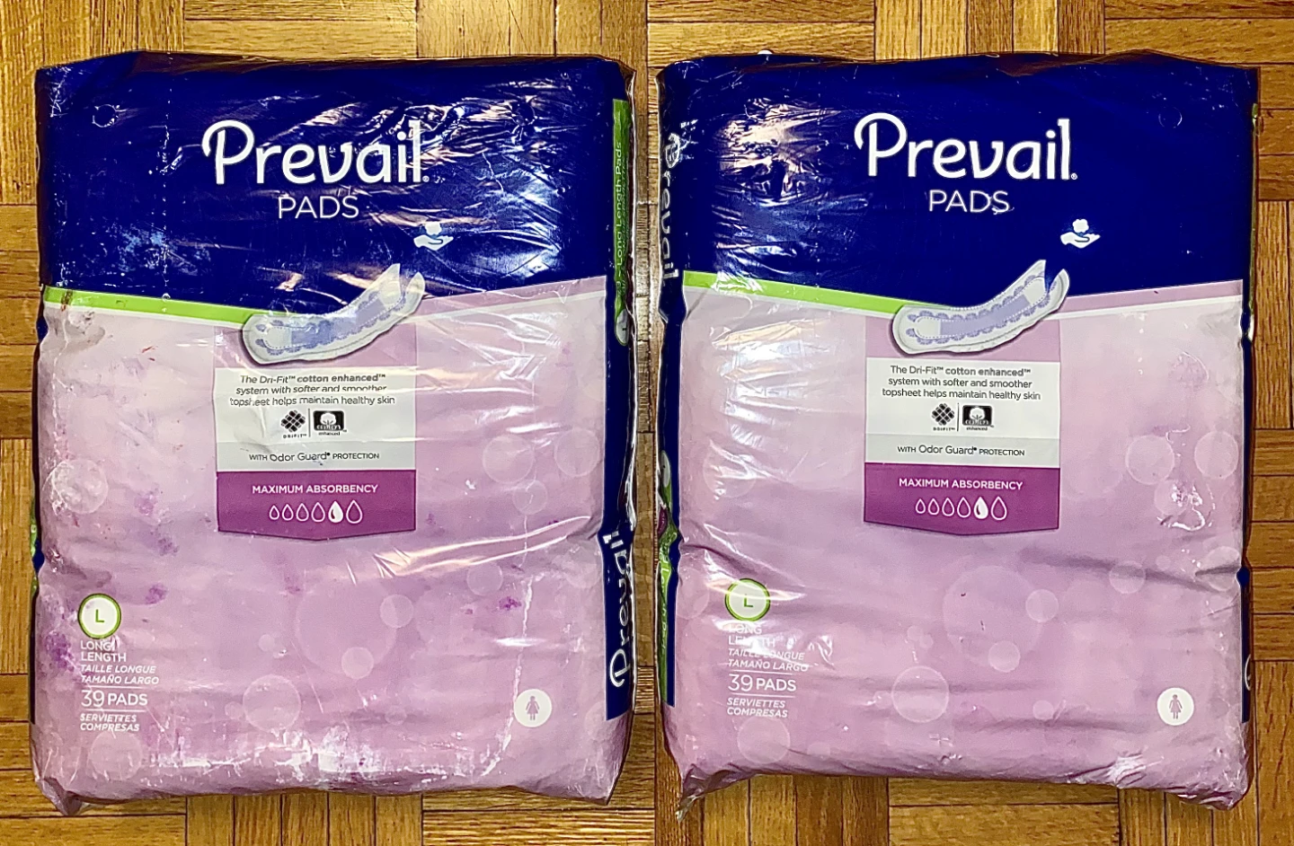 HUGE Pad Lot - 23 Packs (Stayfree, Prevail, Joni, Kotex, Always) - photo 3