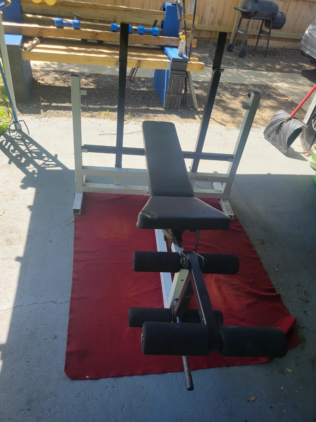 BODY SOLID  OLYMPIC BENCH  DIP BARS - photo 5