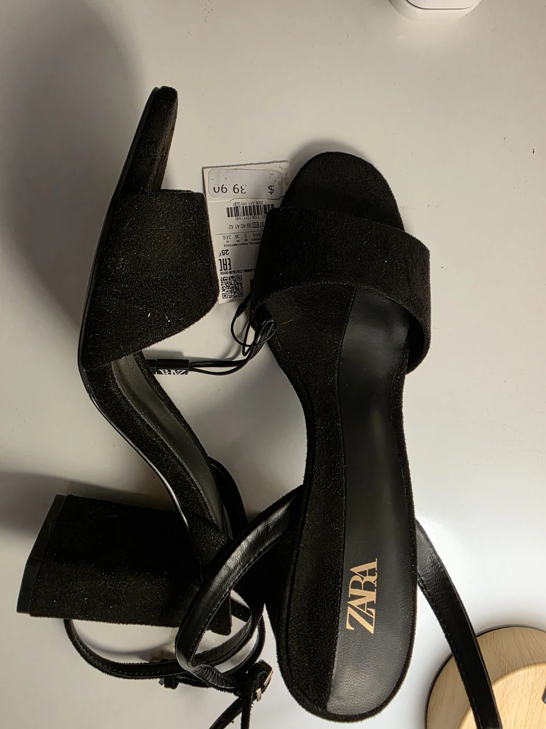 Zara Black Block Heels - photo 2