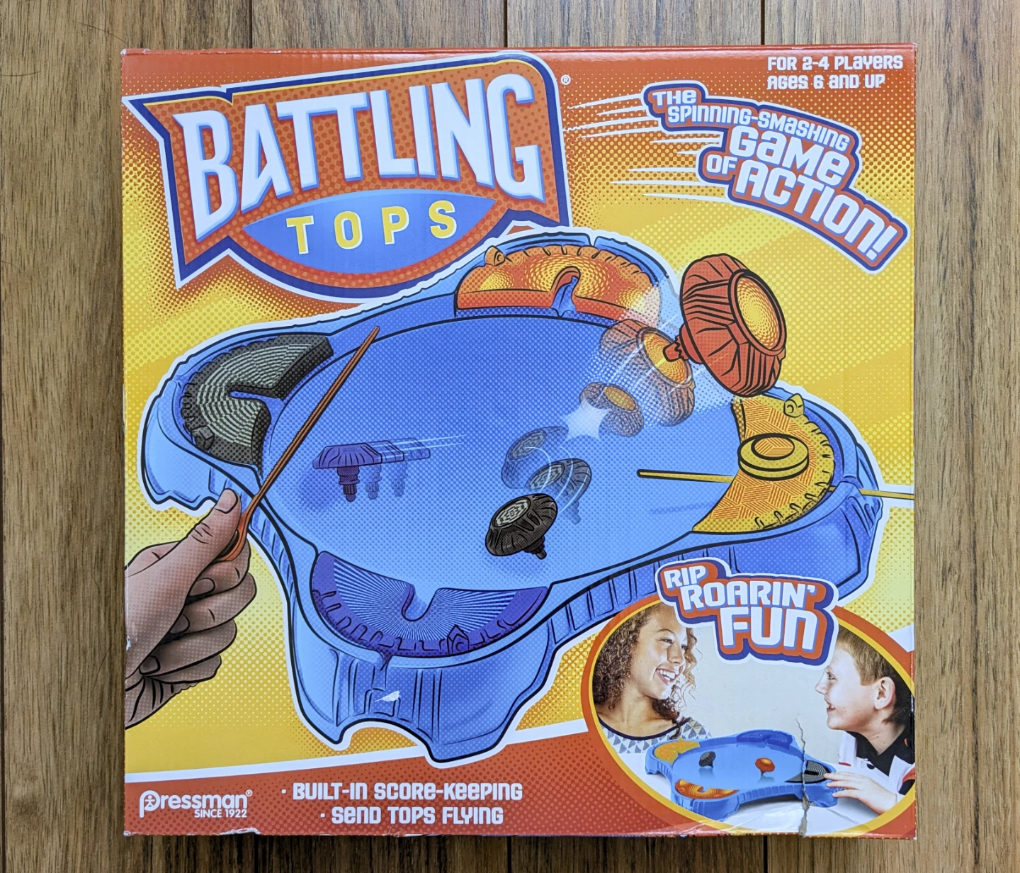 "Battle Tops" - OPEN BOX, NEW CONTENTS, 100% COMPLETE