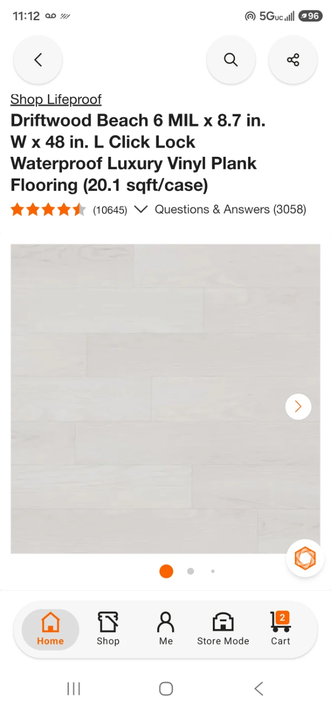 Lifeproof Driftwood Beach 6 MIL Flooring - photo 2