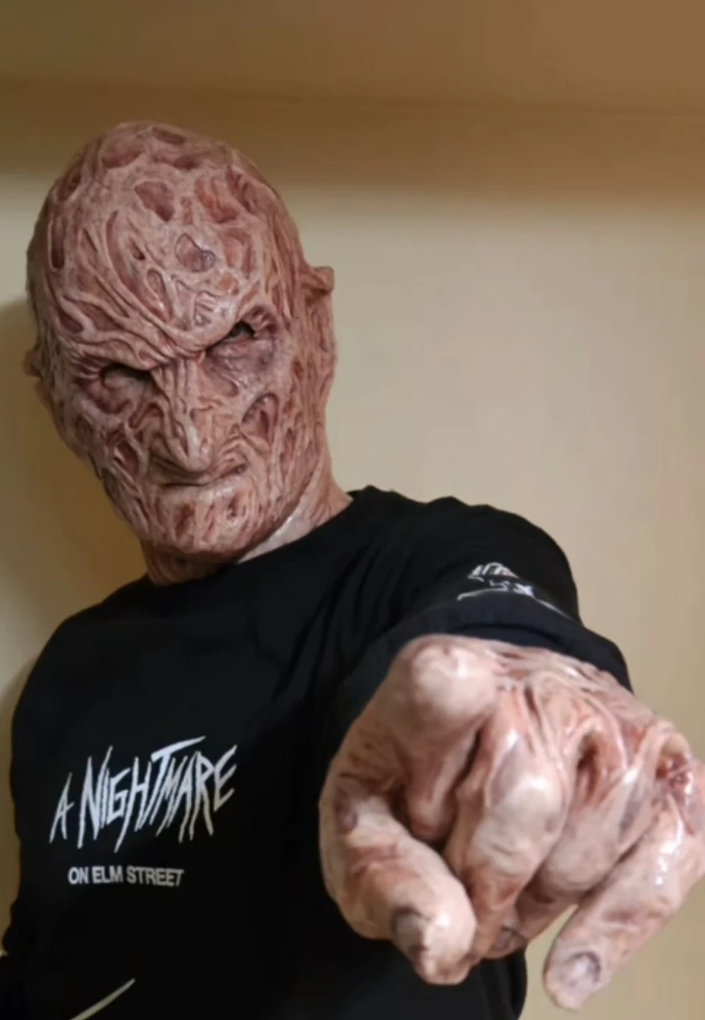 Silicone Freddy Krueger Mask and hand by Darkride