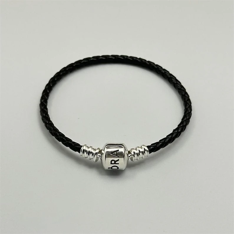 Pandora Black Leather Bracelet