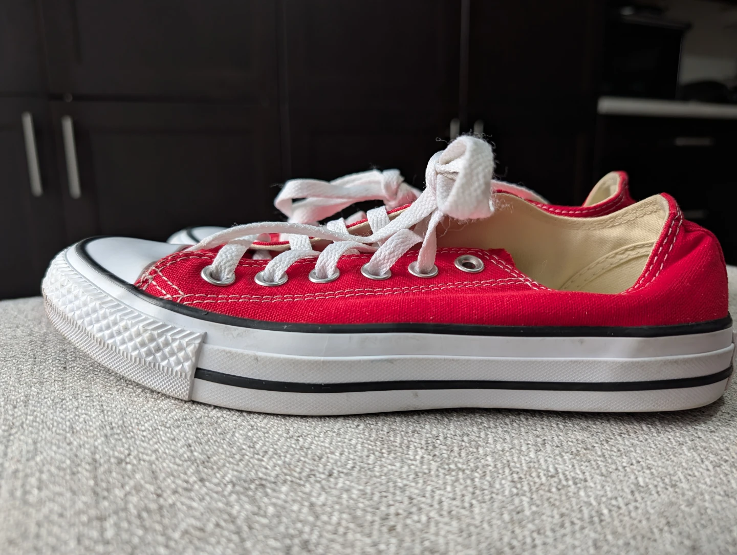 Converse All Star Red Low Top Sneakers - photo 5
